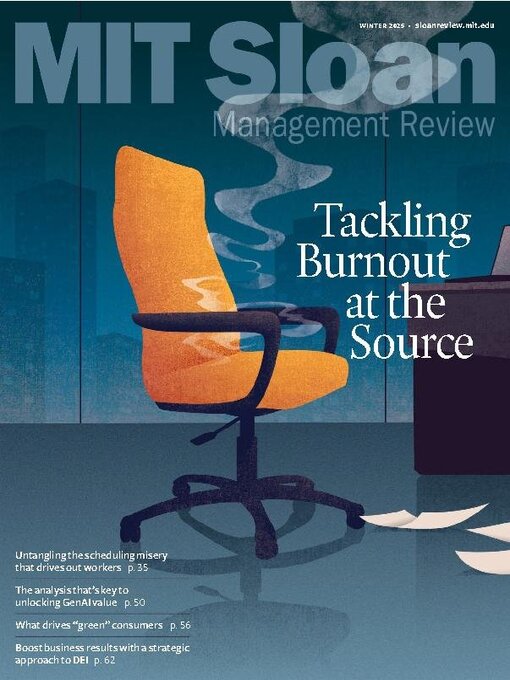 Title details for MIT Sloan Management Review by MIT Sloan Management Review - Available